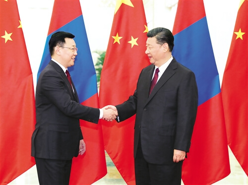 中国国家主席<a href=https://www.shidiannet.com/zt/xijinping/ target=_blank class=infotextkey>习近平</a>会见蒙古国总理额尔登巴特