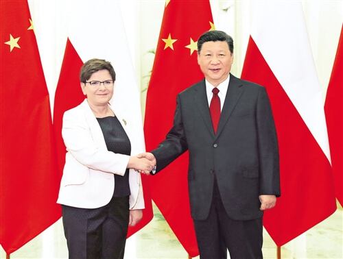 中国国家主席<a href=https://www.shidiannet.com/zt/xijinping/ target=_blank class=infotextkey>习近平</a>会见波兰总理希德沃