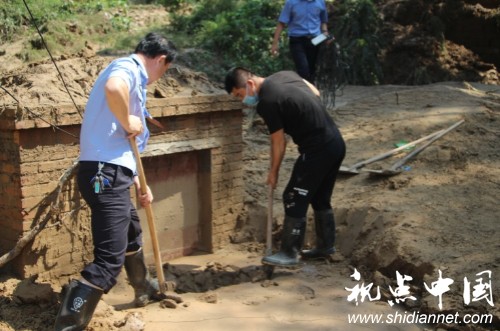 榆林子洲县看守所与驻所检察室坚守阵地并肩抗洪纪实