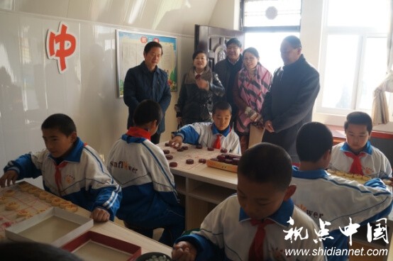 扬州市江都区教育代表团来<a href=https://www.shidiannet.com/zt/shaanxi/ target=_blank class=infotextkey>陕西</a>子洲县马岔镇中心小学参观交流