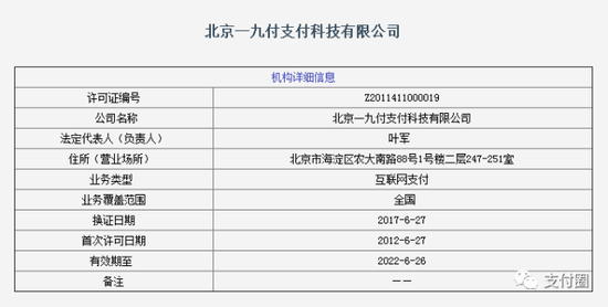 滴滴3亿元收购<a href=https://www.shidiannet.com/GB/beijing/ target=_blank class=infotextkey>北京</a>一九付 滴滴收购支付牌照落地