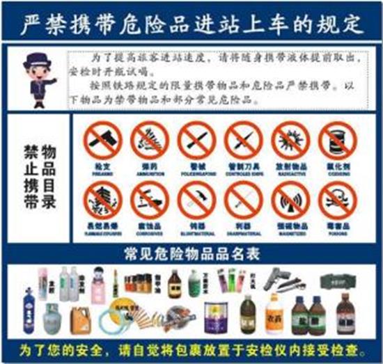 美甲老板带20瓶指甲油欲坐火车黄陵南站过安检被查