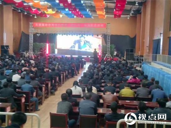 清涧县纪委组织全县党员干部观看廉政教育晋剧《焦裕禄》