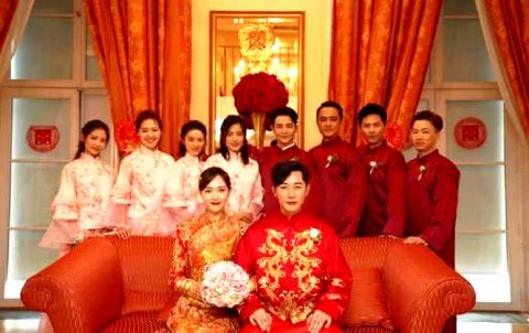 唐嫣罗晋婚礼 几张图片暴露了幸福的气息