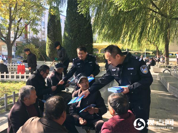 “敬老月”——绥德公安在行动