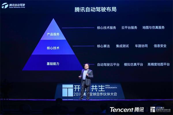 腾讯自动驾驶核心技术平台首亮相 可提供定制化服务