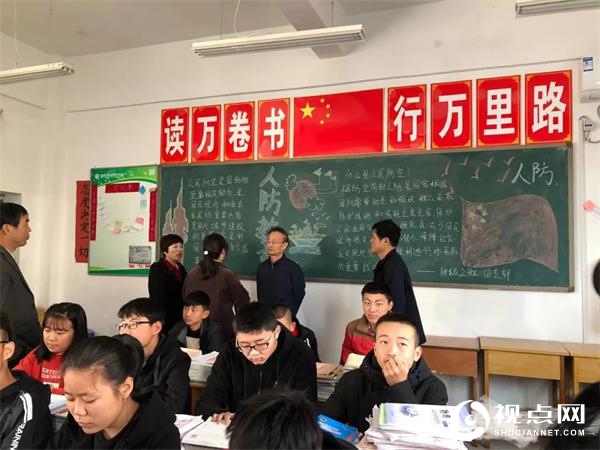 澄城县省级人防示范社区和示范学校顺利通过验收