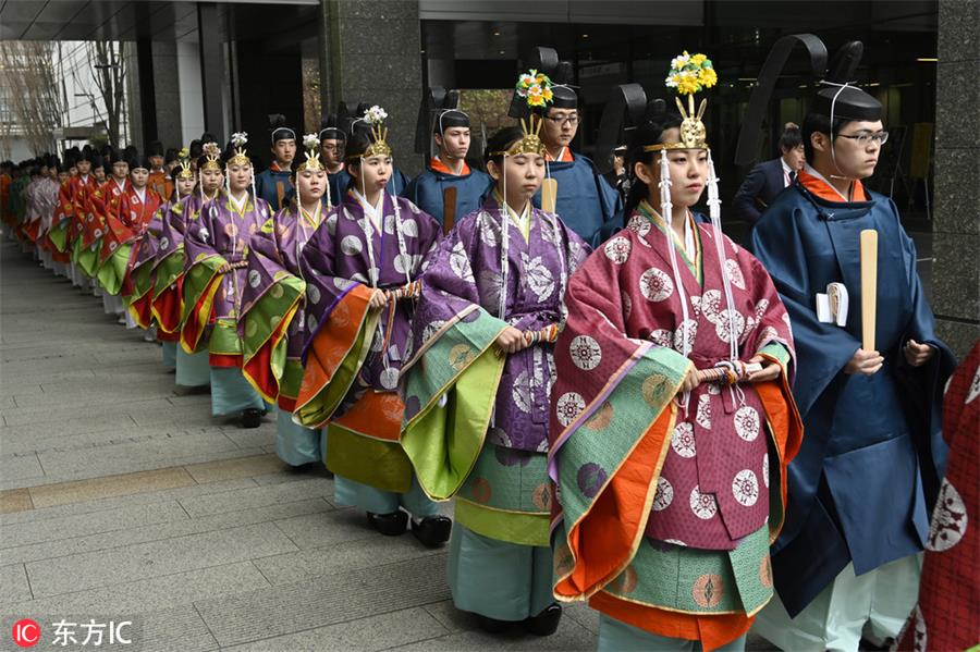 日本大学生参加成人礼 现场仪式感满满