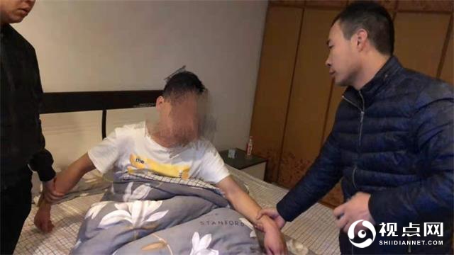 湖北一传销组织头目睡梦中被延安铁路警方成功抓获