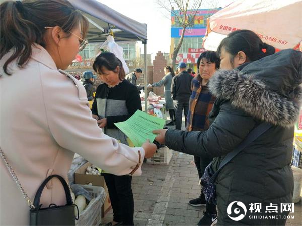 榆阳区桃源路社区开展扫黑除恶宣传活动