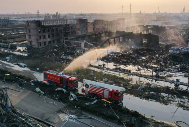 响水爆炸事故后 江苏盐城决定彻底关闭响水化工园区