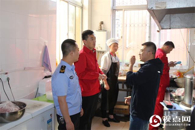 榆阳区新明楼街道联合多部门开展消防安全联合执法行动