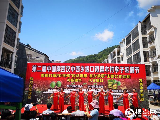 第二届中国<a href=https://www.shidiannet.com/zt/shaanxi/ target=_blank class=infotextkey>陕西</a>汉中西乡堰口镇檀木村李子采摘节成功举办