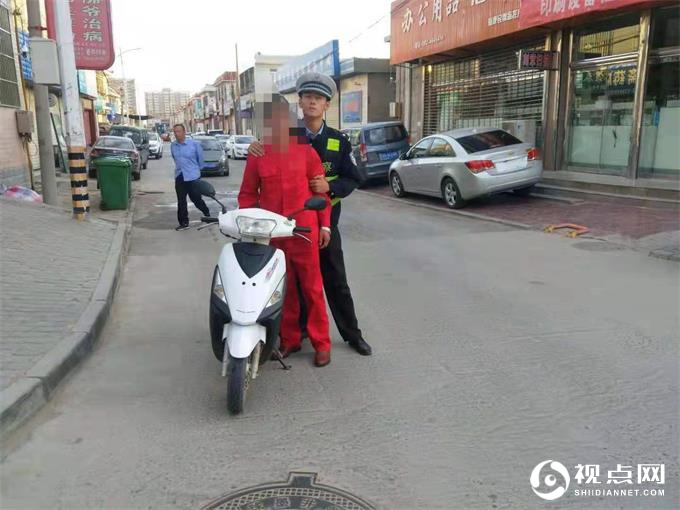 <a href=https://www.shidiannet.com/zt/jingbian/ target=_blank class=infotextkey>靖边</a>交警别出心裁清晨查酒驾 2名涉酒驾驶员落入法网