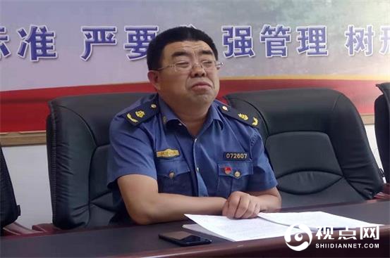 清涧九里山治超站组织开展学习王青芳同志先进事迹报告会