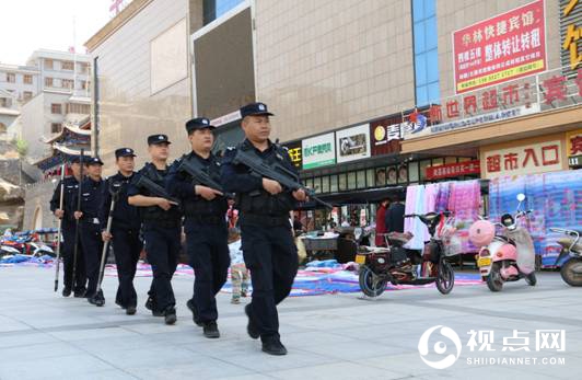 榆林市绥德公安巡特警大队：巡逻防控不掉队 节日安保不打烊