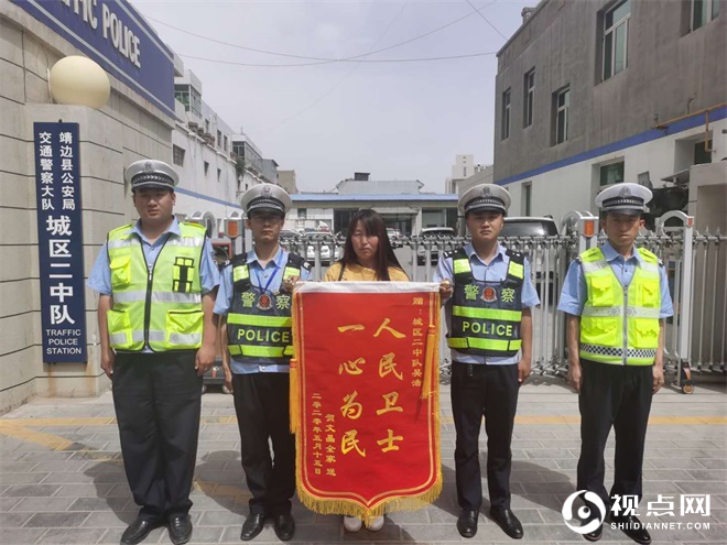 学生意外受伤，榆林靖边交警紧急护送就医赢点赞