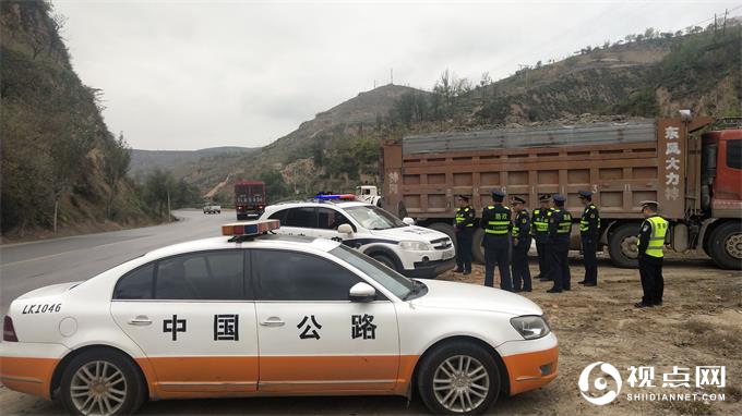 清涧县九里山超限站秋季公路治超集中整治初战告捷