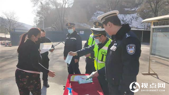 清涧县九里山治超站：节前大行动，全力保平安