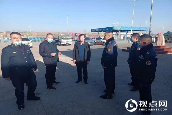 榆林市公路局领导看望慰问神木碾房峁治超站一线执法人员