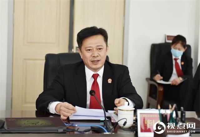 黑龙江省齐齐哈尔市委常委、政法委书记郭晓锋到龙沙法院调研