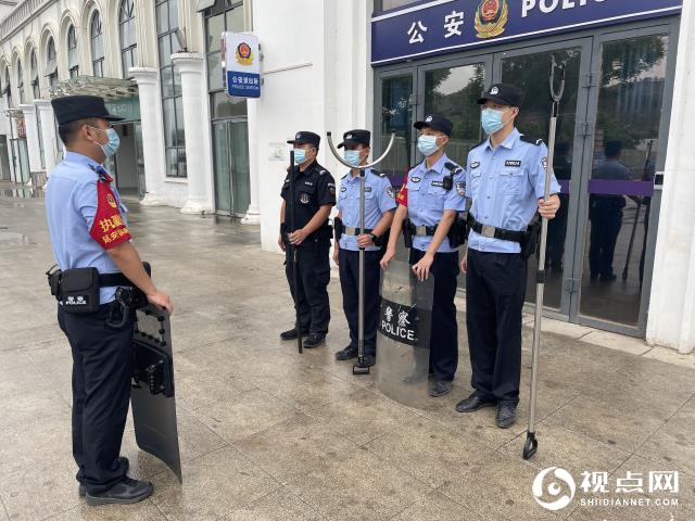 绥德站派出所开展警务技能训练锻造过硬公安铁军