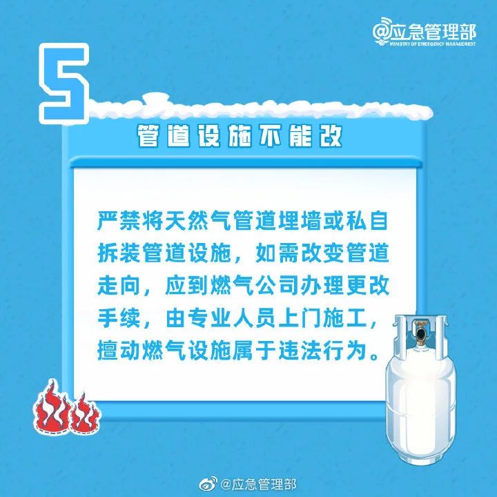 应急科普 | 天然气安全，8项注意要牢记！