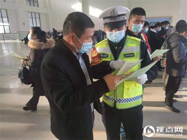 延安铁路公安处绥德站派出所加强安全知识宣讲，确保一路平安