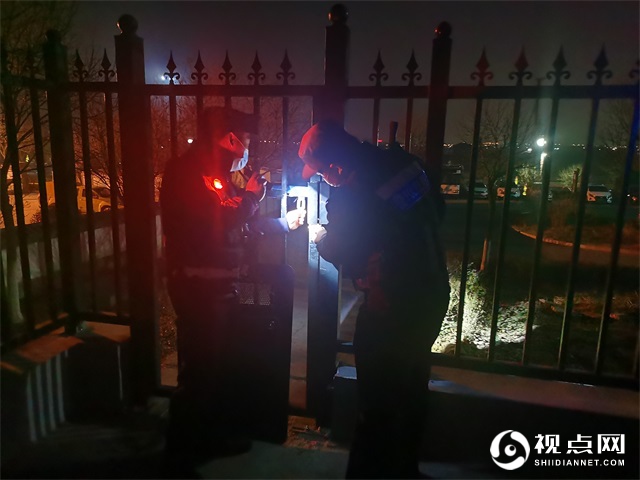开展夜间清查