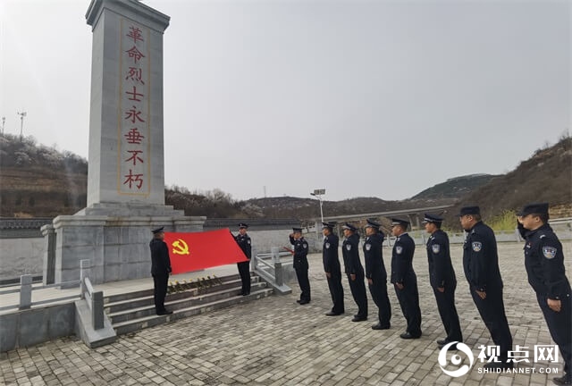 祭英烈 铸警魂 延安铁路公安处黄陵站派出所开展清明祭先烈活动
