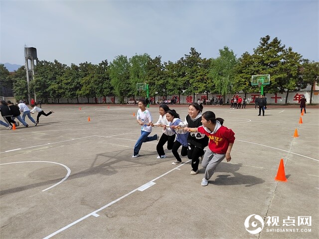 汉中市西乡县隆基中学召开2022年春季趣味运动会