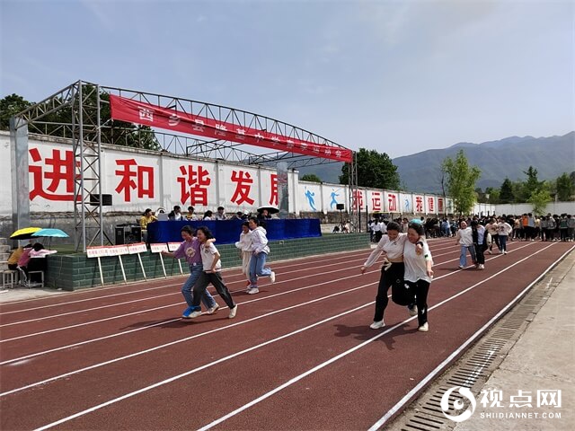 汉中市西乡县隆基中学召开2022年春季趣味运动会