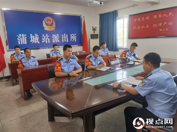蒲城站派出所坚持“三个守住”狠抓疫情防控和夏季铁路治安打击整治“百日行动