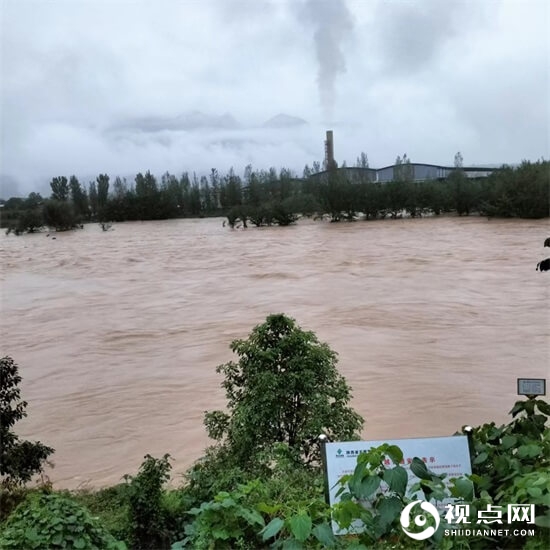 汉中市西乡县堰口镇严阵以待众志成城防大汛