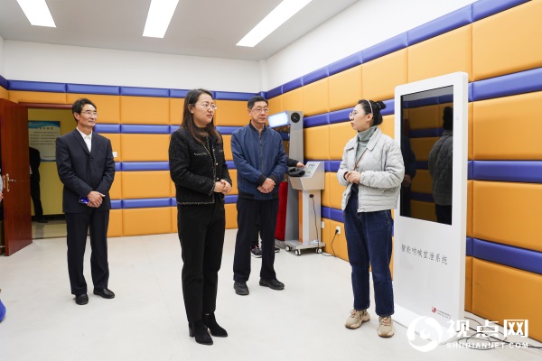 神木市文明办考核组深入神木职教中心督导检查省级文明校园创建工作