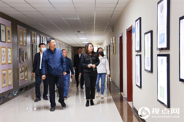 神木市文明办考核组深入神木职教中心督导检查省级文明校园创建工作